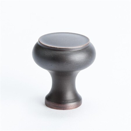 Hd Berenson 1.25 in. Knob- Forte 1 Verona Bronze BE8286 1VB